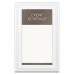 2-Line Informational Sign w/ Insert Window