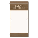 2-Line Informational Sign w/ Insert Window