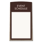 2-Line Informational Sign w/ Insert Window