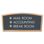 3-Line Directional Sign
