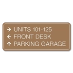 3-Line Directional Sign
