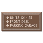 3-Line Directional Sign