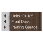3-Line Directional Sign