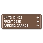 3-Line Directional Sign
