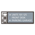 3-Line Directional Sign