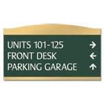 3-Line Directional Sign