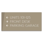 3-Line Directional Sign