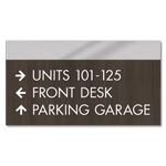 3-Line Directional Sign