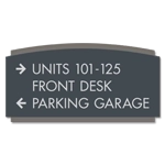 3-Line Directional Sign