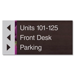 3-Line Directional Sign