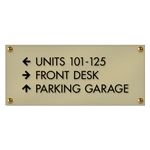 3-Line Directional Sign
