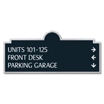 3-Line Directional Sign
