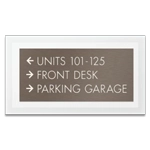 3-Line Directional Sign