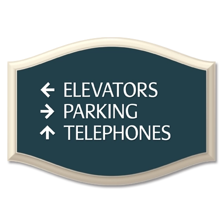 3-Line Directional Sign