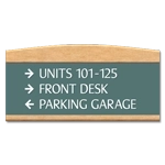 3-Line Directional Sign