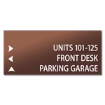 3-Line Directional Sign