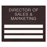 3 Slot Suite/Dept. ID Sign