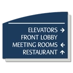 4-Line Directional Sign