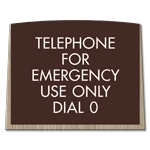 4-Line General Information Sign