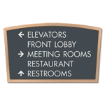 5-Line Directional Sign
