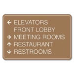 5-Line Directional Sign