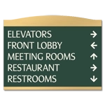 5-Line Directional Sign