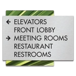 5-Line Directional Sign