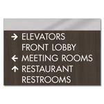 5-Line Directional Sign