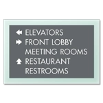 5-Line Directional Sign