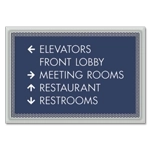 5-Line Directional Sign