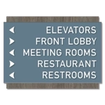 5-Line Directional Sign