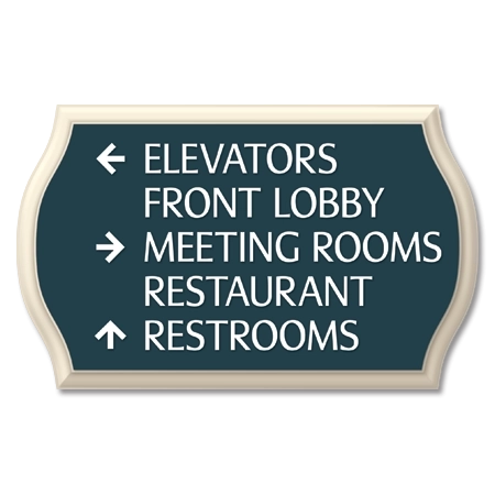 5-Line Directional Sign