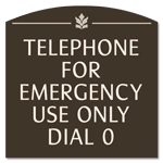 5-Line General Information Sign