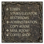 7-Line Directional Sign