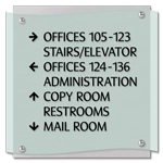 7-Line Directional Sign