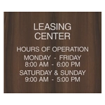 7-Line General Information Sign