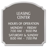 7-Line General Information Sign