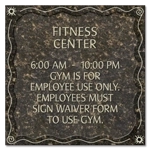 8-Line Common Room Sign
