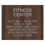 8-Line Common Room Sign