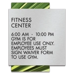 8-Line Common Room Sign