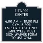 8-Line Common Room Sign