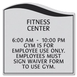 8-Line Common Room Sign