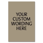 8-Line Custom General Information Sign - Vertical
