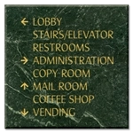 8-Line Directional Sign