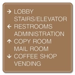 8-Line Directional Sign