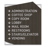 8-Line Directional Sign