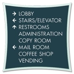 8-Line Directional Sign