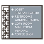 8-Line Directional Sign