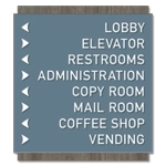 8-Line Directional Sign
