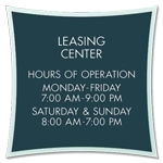 8-Line General Information Sign